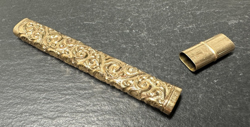 Antique gold filled repousse - antique,